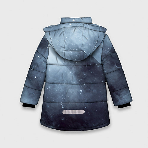 Зимняя куртка для девочки Detroit: Become Human / 3D-Черный – фото 2