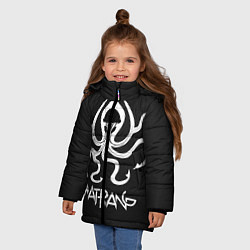 Куртка зимняя для девочки Matrang Medusa, цвет: 3D-черный — фото 2
