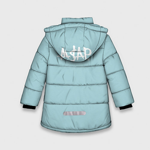 Зимняя куртка для девочки ASAP Rocky: Far East / 3D-Черный – фото 2