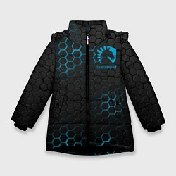 Куртка зимняя для девочки Team Liquid: Carbon Style, цвет: 3D-черный