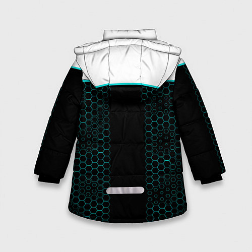 Зимняя куртка для девочки AX400: Detroit Human / 3D-Черный – фото 2