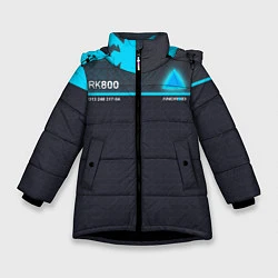 Куртка зимняя для девочки Detroit: RK800, цвет: 3D-черный