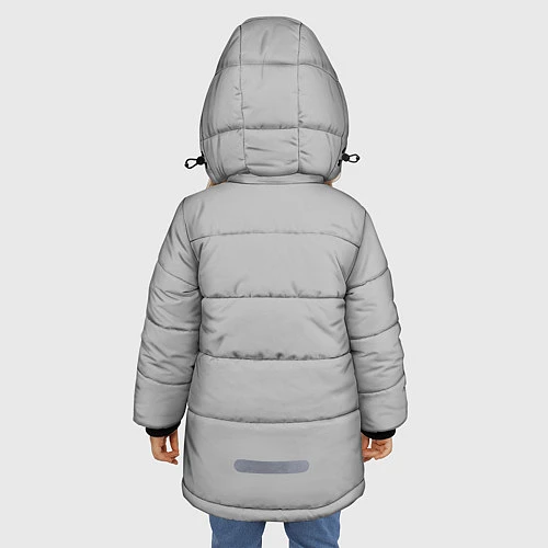 Зимняя куртка для девочки Мой сосед Тоторо / 3D-Красный – фото 4