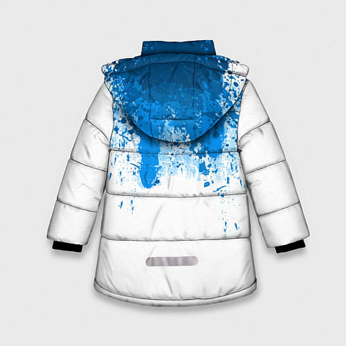 Зимняя куртка для девочки Android Blood: White / 3D-Черный – фото 2