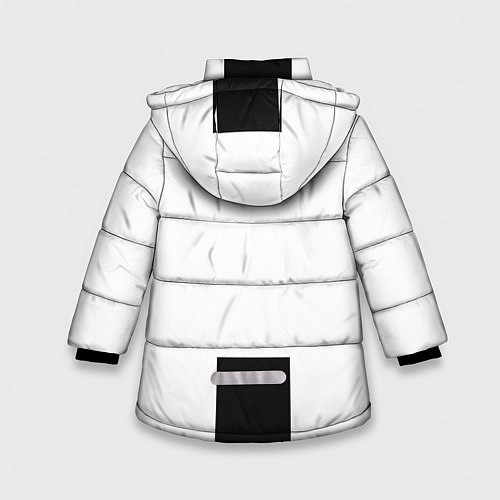 Зимняя куртка для девочки FC Juventus 18-19 / 3D-Черный – фото 2