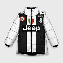 Зимняя куртка для девочки FC Juventus 18-19