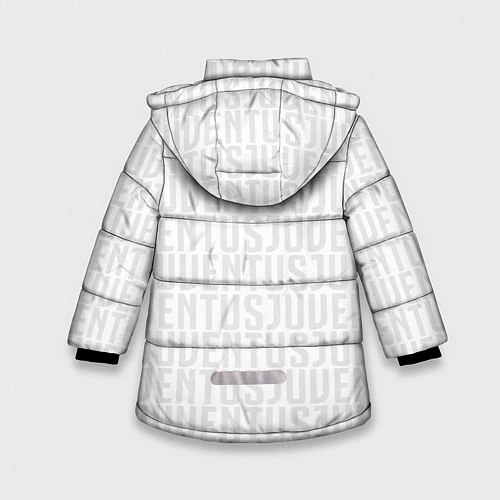Зимняя куртка для девочки Juve Ronaldo / 3D-Черный – фото 2