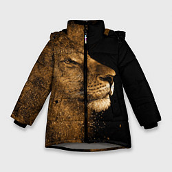 Зимняя куртка для девочки Песчаный лев