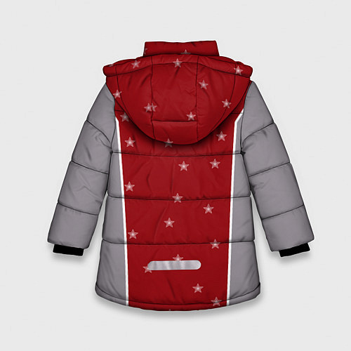 Зимняя куртка для девочки Fortnite: Штурмовик / 3D-Черный – фото 2