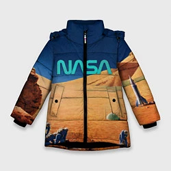 Зимняя куртка для девочки NASA on Mars