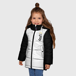 Куртка зимняя для девочки JUVENTUS SPORT, цвет: 3D-красный — фото 2
