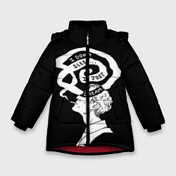 Куртка зимняя для девочки True Detective: I just dream, цвет: 3D-красный