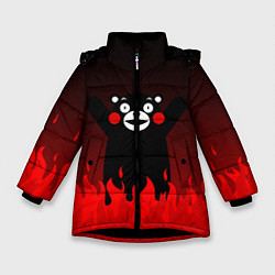 Зимняя куртка для девочки Kumamon: Hell Flame