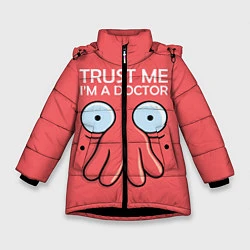 Зимняя куртка для девочки Trust Me I'm a Doctor
