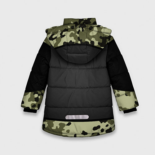 Зимняя куртка для девочки Khabib: 27 - 0 / 3D-Черный – фото 2