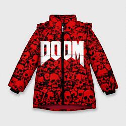 Зимняя куртка для девочки DOOM: Blooded Skuls