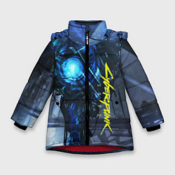 Зимняя куртка для девочки Cyberpunk 2077
