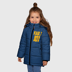 Куртка зимняя для девочки VAULT 101, цвет: 3D-светло-серый — фото 2