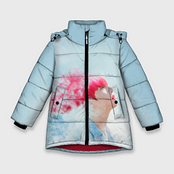 Зимняя куртка для девочки BTS: Jungkook Pink