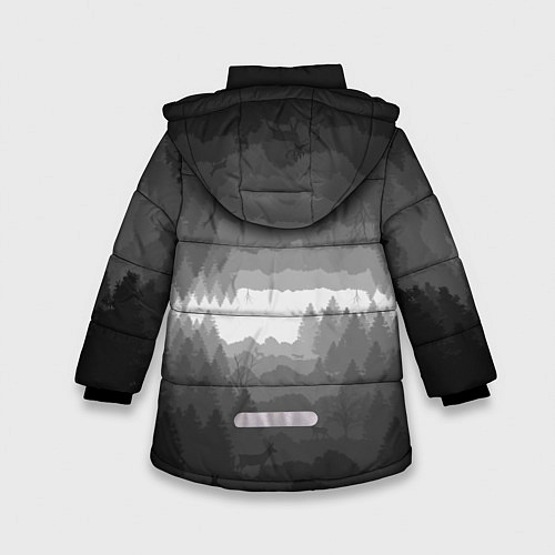 Зимняя куртка для девочки FORTNITE FOREVER / 3D-Черный – фото 2