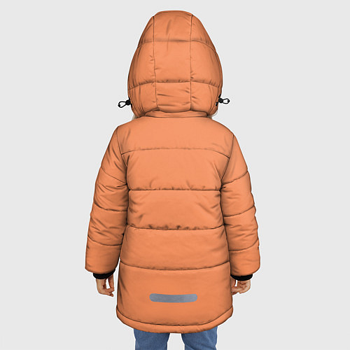 Зимняя куртка для девочки Kanye West: Pablo / 3D-Красный – фото 4