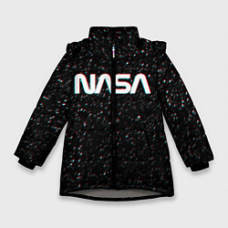 Зимняя куртка для девочки NASA: Space Glitch