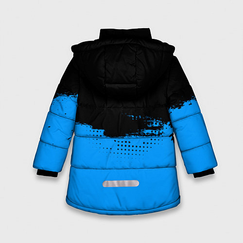Зимняя куртка для девочки Sally Face / 3D-Черный – фото 2