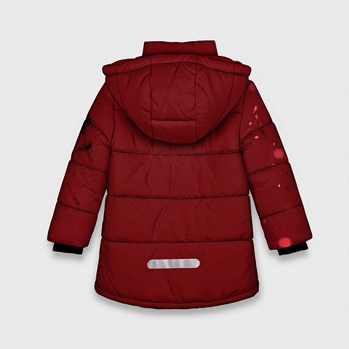 Зимняя куртка для девочки Marouane Fellaini / 3D-Черный – фото 2