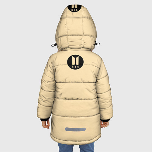 Зимняя куртка для девочки Park Jimin / 3D-Светло-серый – фото 4