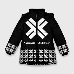 Куртка зимняя для девочки Eskimo Callboy: Cross, цвет: 3D-черный