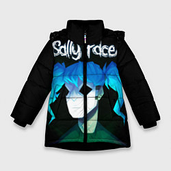 Куртка зимняя для девочки Sally Face: Light Silhouette, цвет: 3D-черный