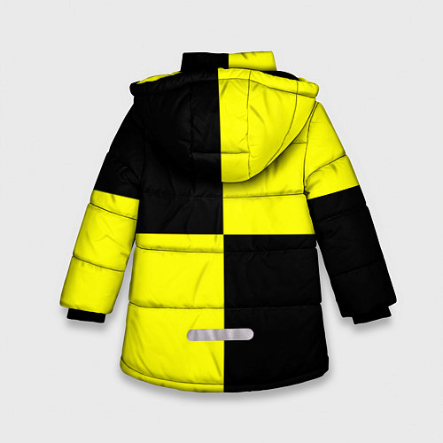 Зимняя куртка для девочки Testing ASAP Rocky / 3D-Черный – фото 2