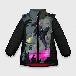 Куртка зимняя для девочки Apex Legends: Wraith, цвет: 3D-красный