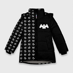 Зимняя куртка для девочки Marshmello: Dark Style