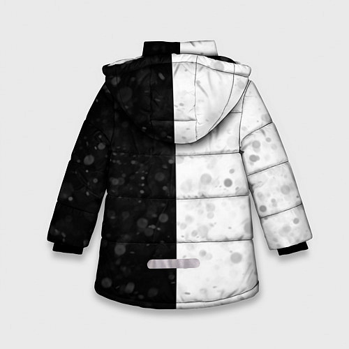 Зимняя куртка для девочки Mellogang / 3D-Черный – фото 2