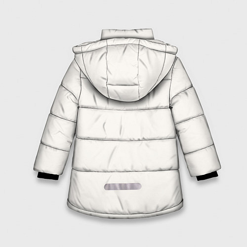 Зимняя куртка для девочки Hearts Anime / 3D-Черный – фото 2