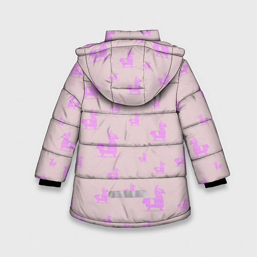 Зимняя куртка для девочки Fortnite / 3D-Черный – фото 2