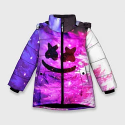 Зимняя куртка для девочки Marshmello Lights