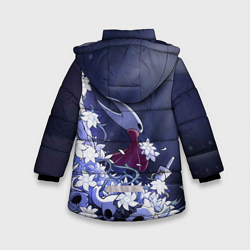Зимняя куртка для девочки Hollow Knight / 3D-Черный – фото 2