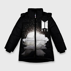 Зимняя куртка для девочки BTS Flower