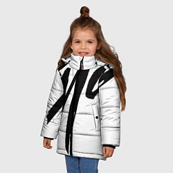 Куртка зимняя для девочки Егор Крид: Это мое, цвет: 3D-черный — фото 2
