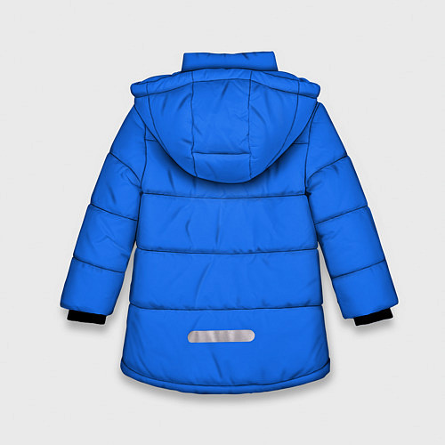Зимняя куртка для девочки Сборная Финляндии / 3D-Черный – фото 2