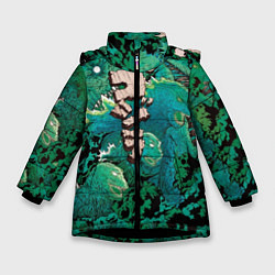 Зимняя куртка для девочки Forest Godzilla