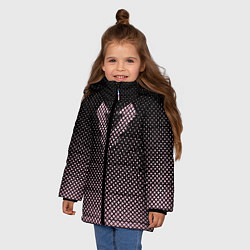 Куртка зимняя для девочки Apex Legends В Горошек, цвет: 3D-светло-серый — фото 2