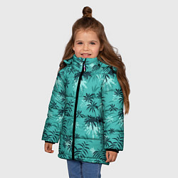 Куртка зимняя для девочки Tommy Vercetti, цвет: 3D-черный — фото 2