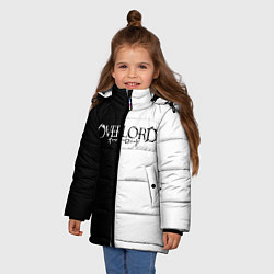 Куртка зимняя для девочки OVERLORD, цвет: 3D-черный — фото 2
