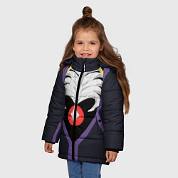 Куртка зимняя для девочки Overlord Momonga, цвет: 3D-черный — фото 2