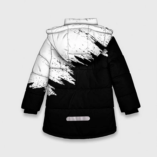 Зимняя куртка для девочки ЧЁРНЫЙ КЛЕВЕР / 3D-Черный – фото 2