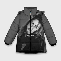 Куртка зимняя для девочки BILLIE EILISH, цвет: 3D-черный