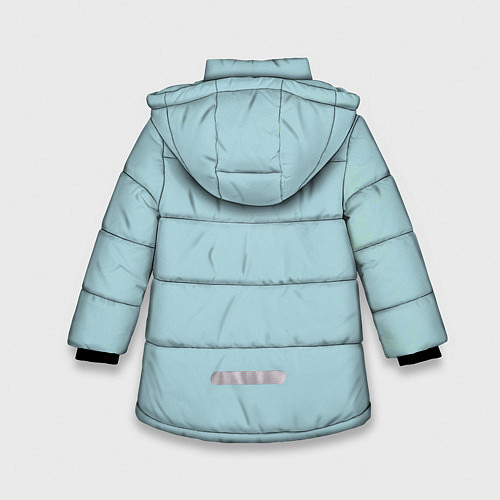 Зимняя куртка для девочки Billie Eilish: Bad Guy / 3D-Черный – фото 2